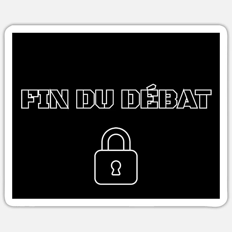 Sticker taille S (10 x 10 cm) - 