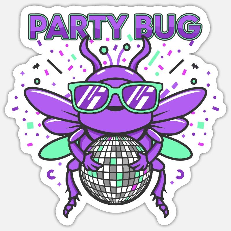 Sticker taille S (10 x 10 cm) - 