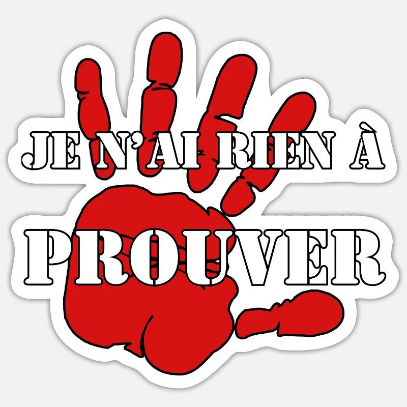 Sticker taille S (10 x 10 cm) - 