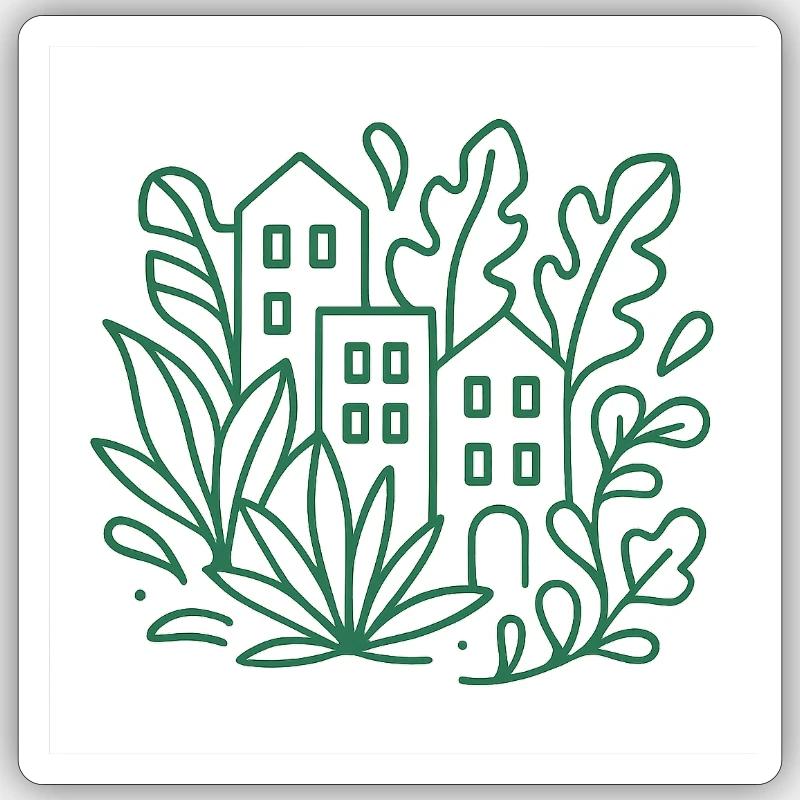 Sticker Größe S (10 x 10 cm) - 