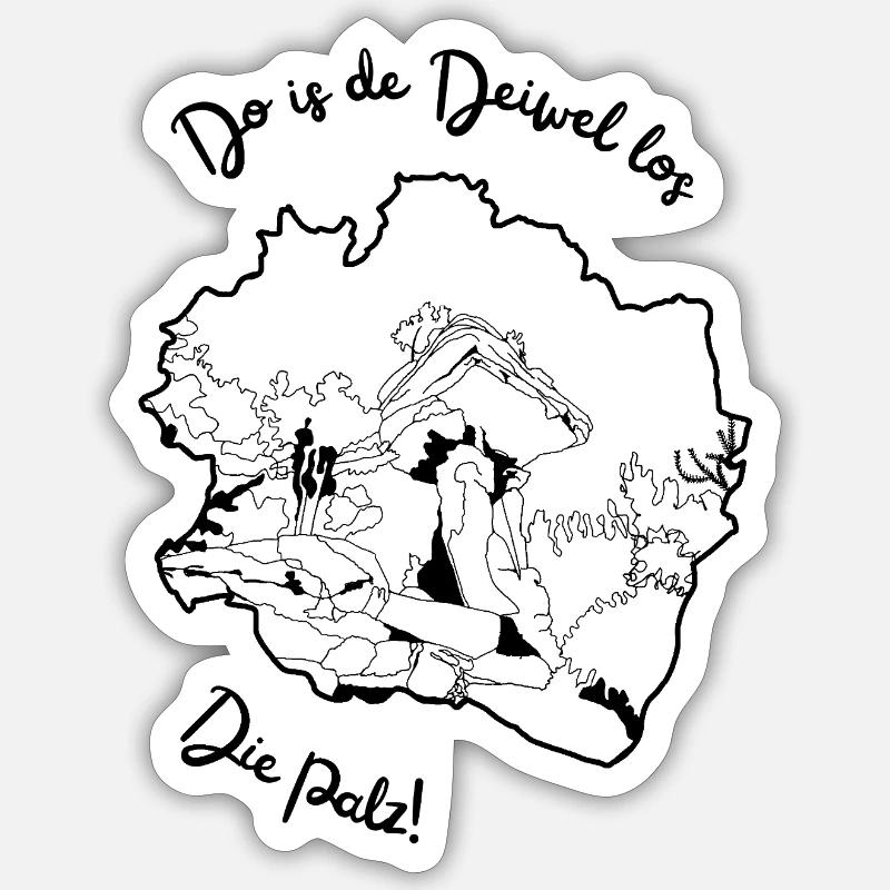 Sticker Größe S (10 x 10 cm) - 