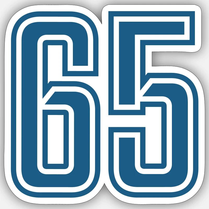 65 Sticker size S (10 x 10 cm)