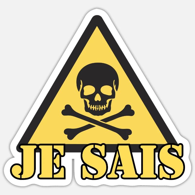 Sticker taille S (10 x 10 cm) - 