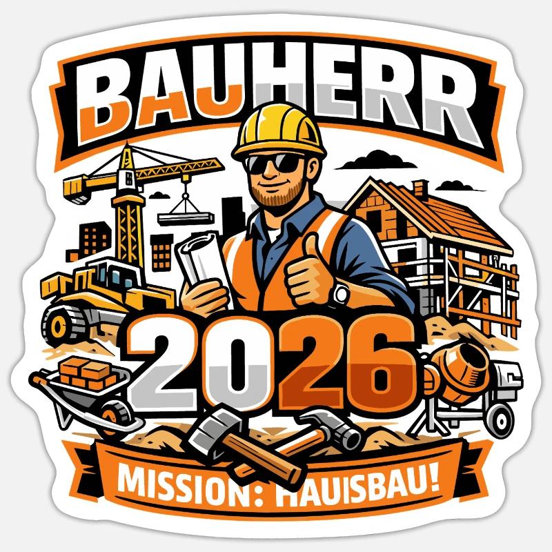 Client 2026 - Sticker size S (10 x 10 cm) - white matte