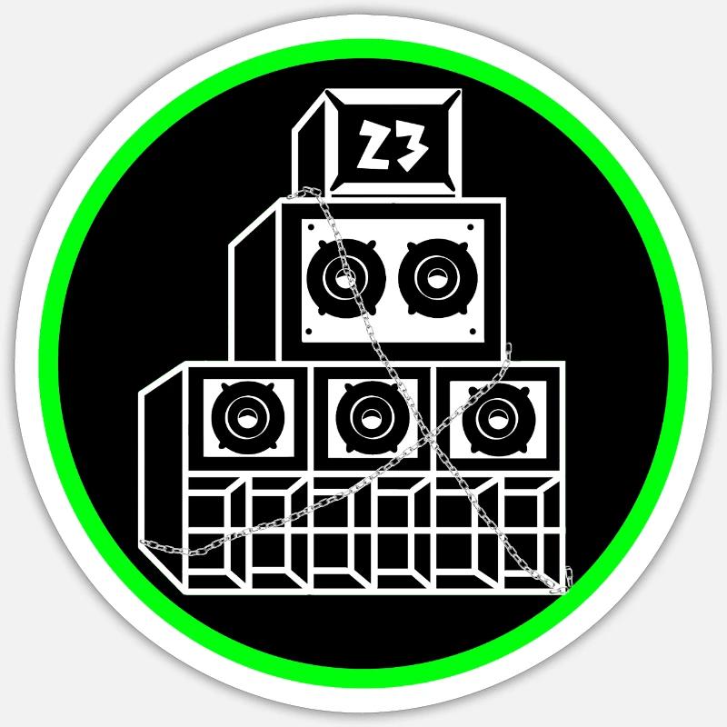 Sticker taille S (10 x 10 cm) - 