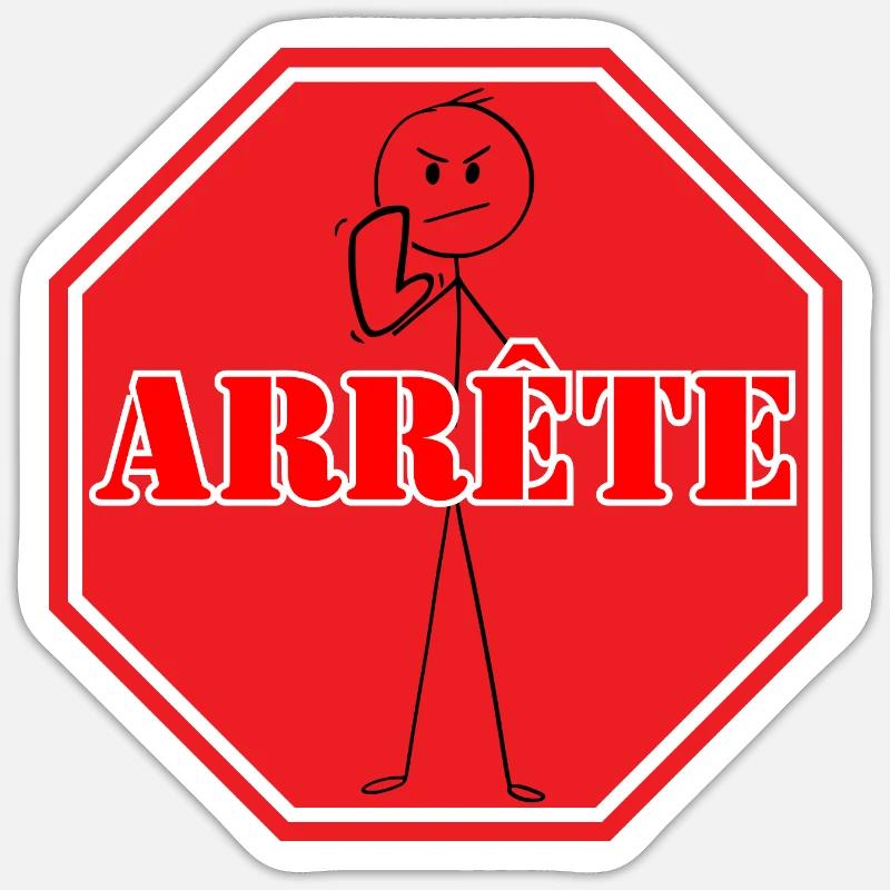 Sticker taille S (10 x 10 cm) - 