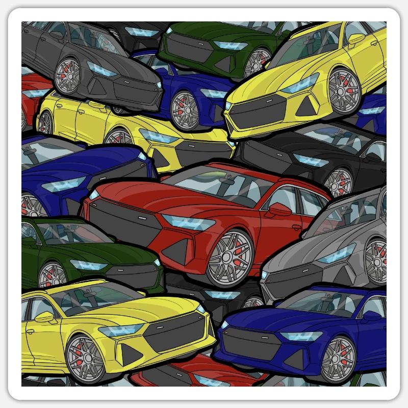 Sticker Größe S (10 x 10 cm) - 