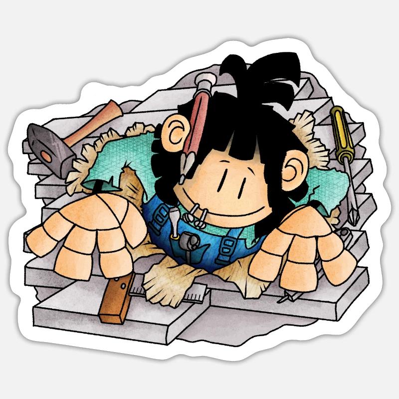 Sticker taille S (10 x 10 cm) - 