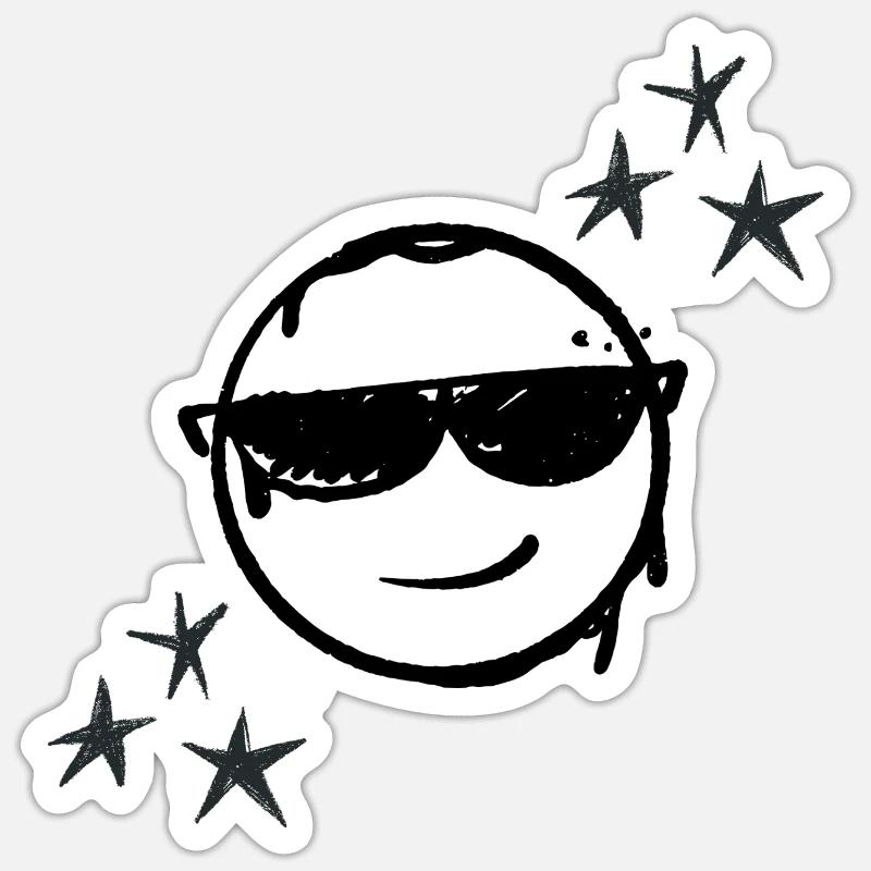 Sticker taille S (10 x 10 cm) - 