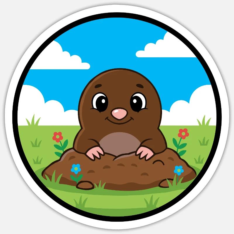 Sticker Größe S (10 x 10 cm) - 