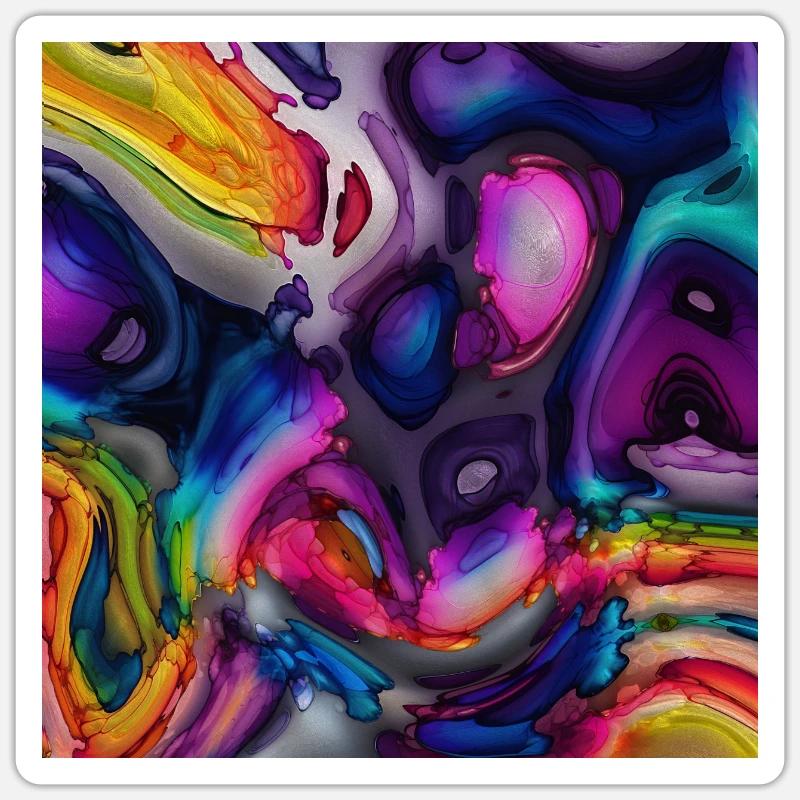 Sticker taille S (10 x 10 cm) - 