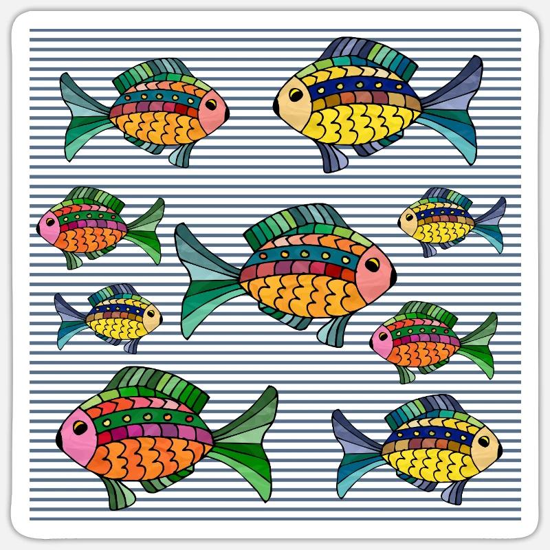 Sticker taille S (10 x 10 cm) - 
