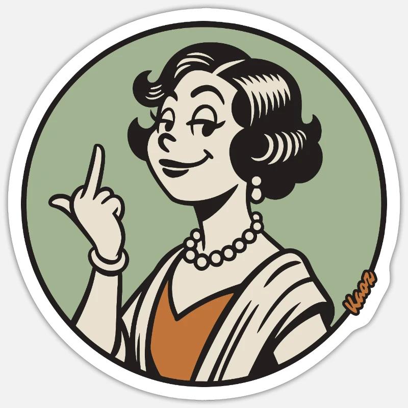 Sticker taille S (10 x 10 cm) - 