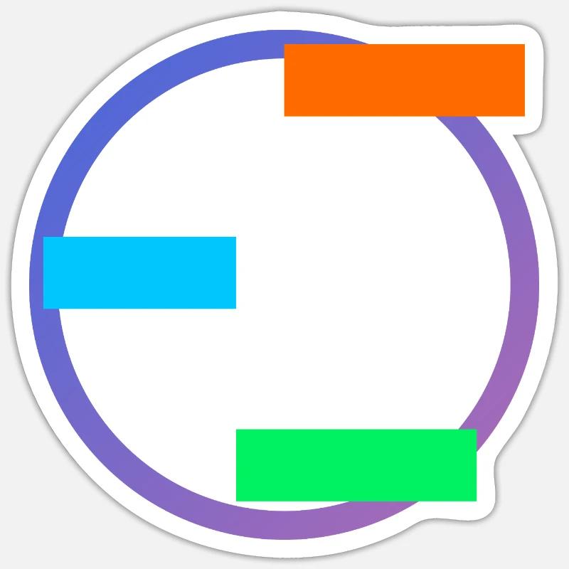 Sticker taille S (10 x 10 cm) - 