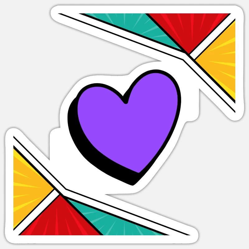 Sticker taille S (10 x 10 cm) - 