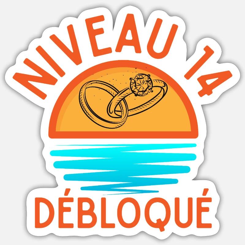 Sticker taille S (10 x 10 cm) -