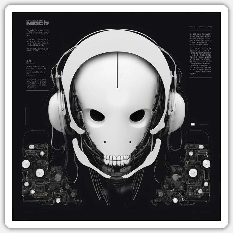 One Bulky Mech - Couverture de la séquence de limon Sticker taille S (10 x 10 cm)