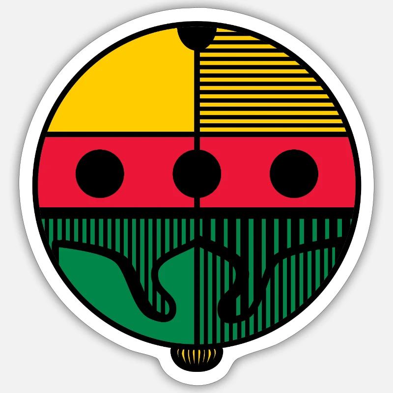 Sticker taille S (10 x 10 cm) - 