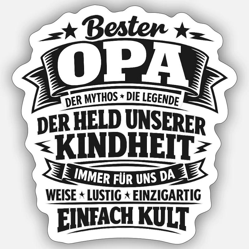 Sticker Größe S (10 x 10 cm) - 