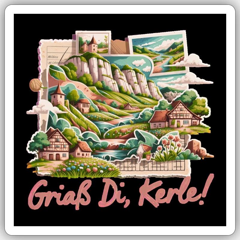 Sticker Größe S (10 x 10 cm) - 