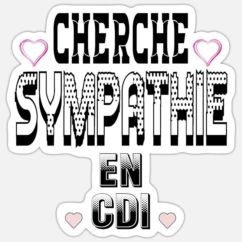 Sticker taille S (10 x 10 cm) - 