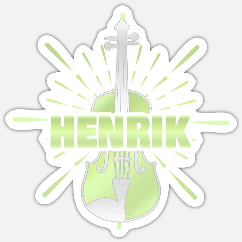 h - Sticker size S (10 x 10 cm) - white matte