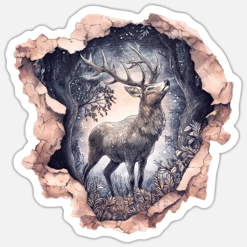 Sticker taille S (10 x 10 cm) - 