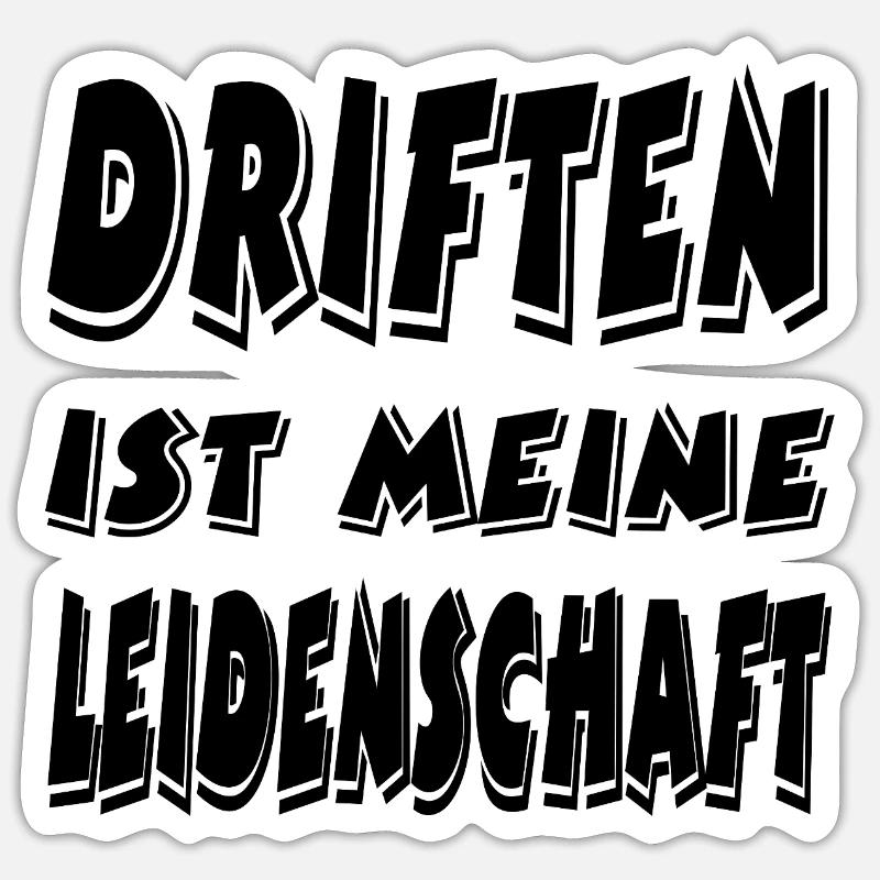 drift Sticker size S (10 x 10 cm)