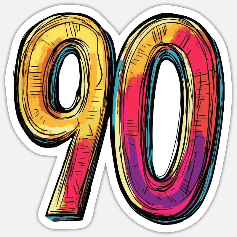 Sticker Größe S (10 x 10 cm) - 
