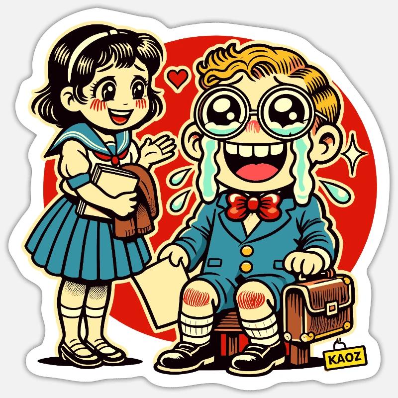 Sticker Größe S (10 x 10 cm) - 
