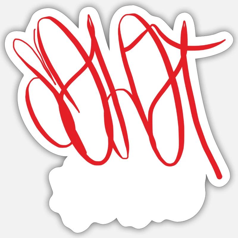 Sticker taille S (10 x 10 cm) - 