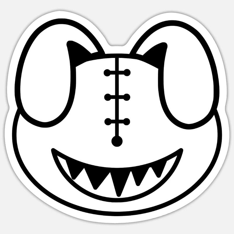 Sticker Größe S (10 x 10 cm) - 