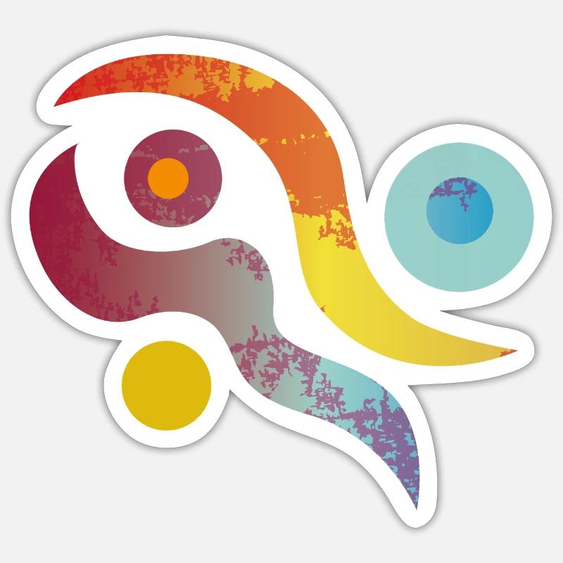 Sticker taille S (10 x 10 cm) - 
