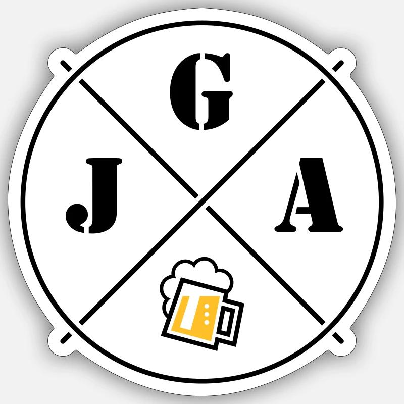 Sticker størrelse S (10 x 10 cm) - 