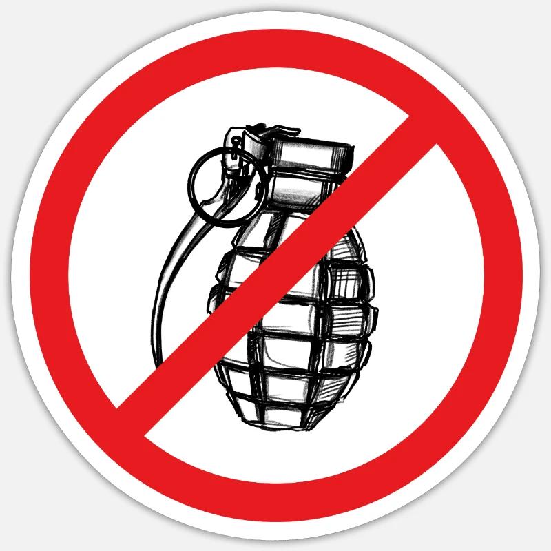 Sticker Größe S (10 x 10 cm) - 