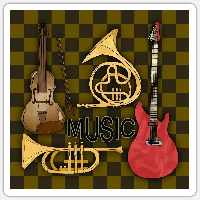 Sticker Größe S (10 x 10 cm) - 