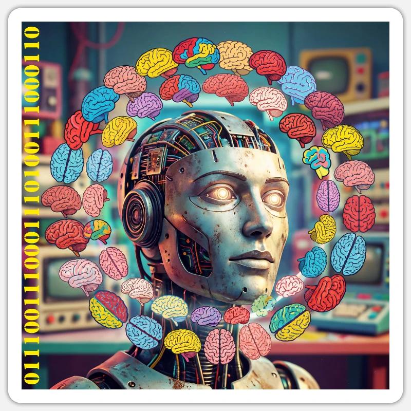 Sticker taille S (10 x 10 cm) - 