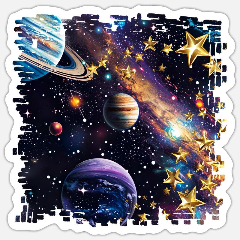 Sticker Größe S (10 x 10 cm) - 