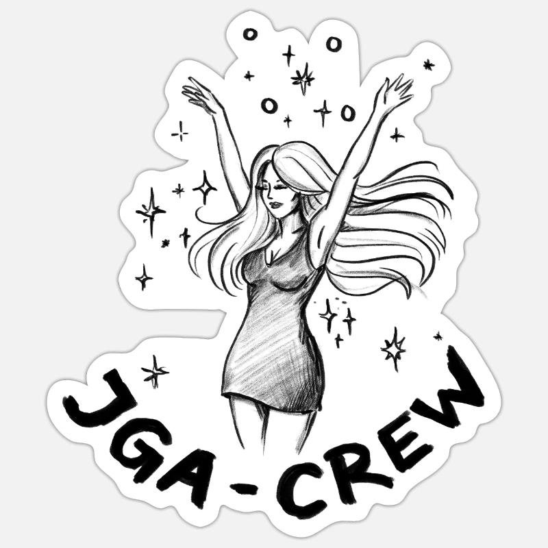Sticker size S (10 x 10 cm) - 