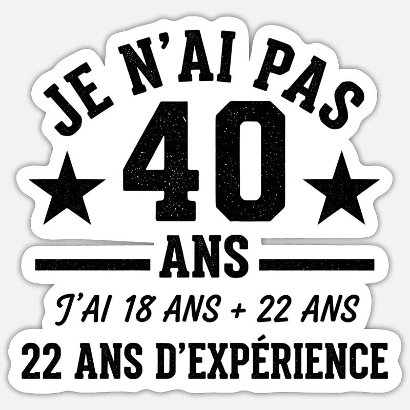 Sticker taille S (10 x 10 cm) - 