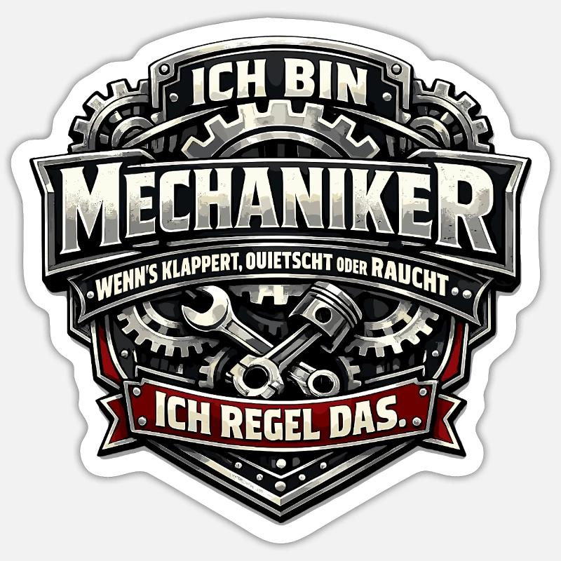 Sticker Größe S (10 x 10 cm) - 