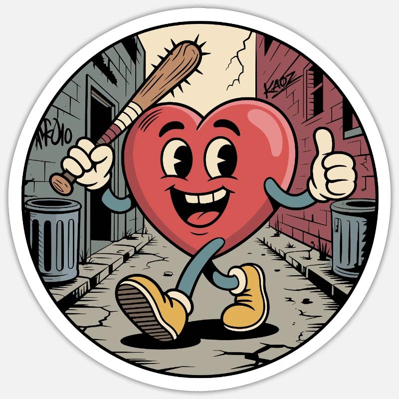 Sticker Größe S (10 x 10 cm) - 