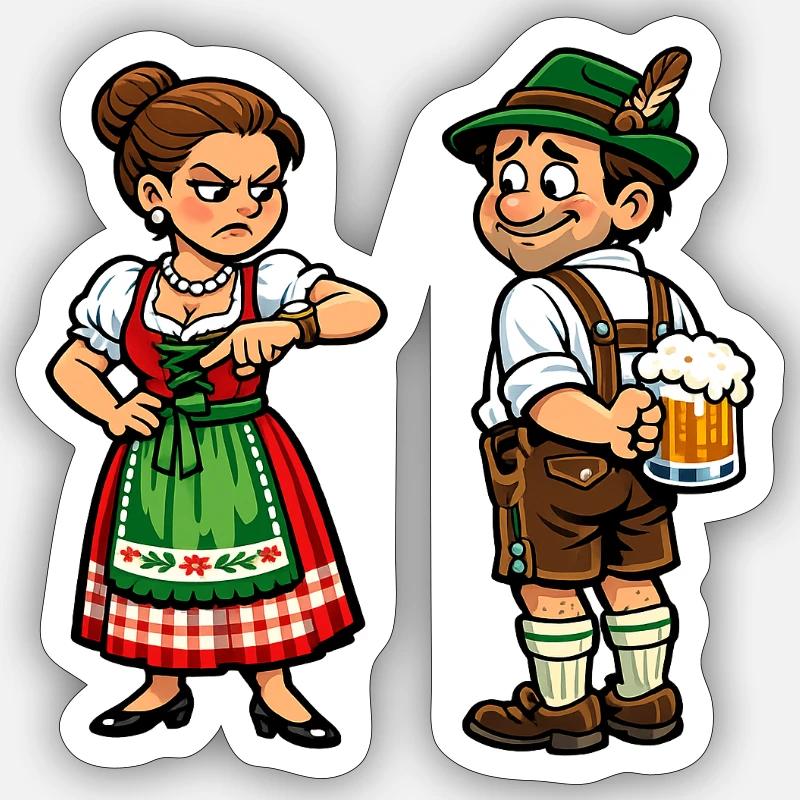 Sticker Größe S (10 x 10 cm) - 