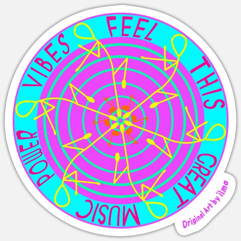Sticker taille S (10 x 10 cm) - 