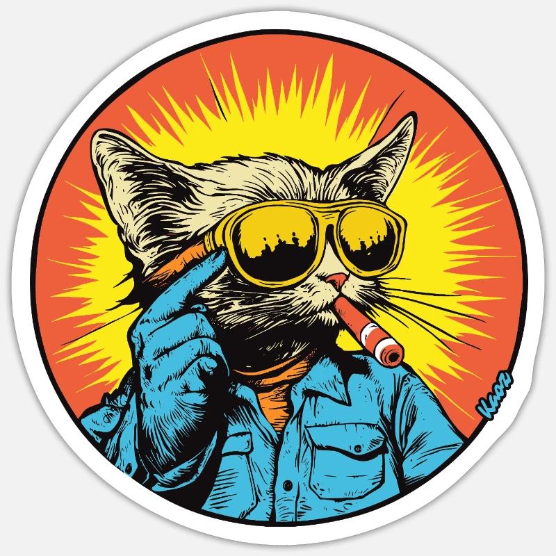 Sticker Größe S (10 x 10 cm) - 