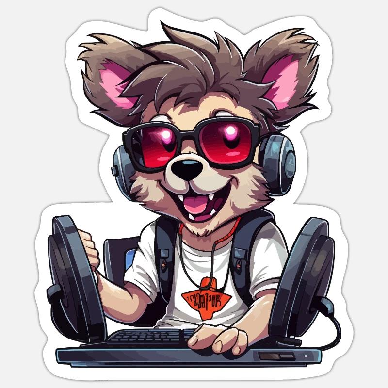 Sticker taille S (10 x 10 cm) - 