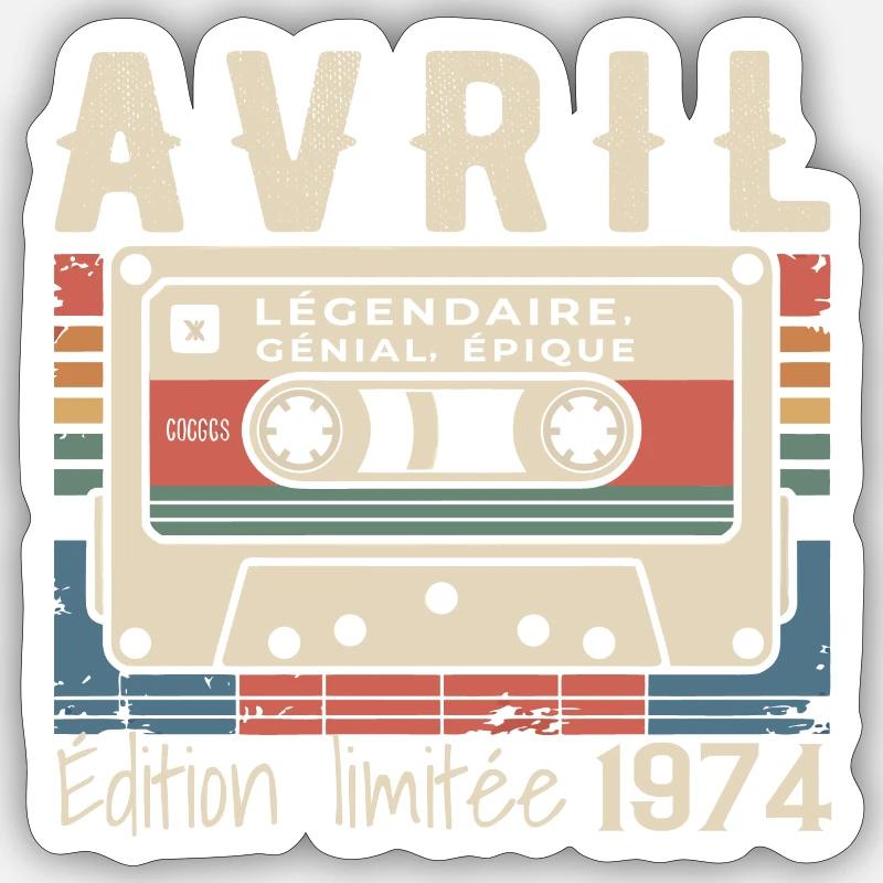 Sticker taille S (10 x 10 cm) - 