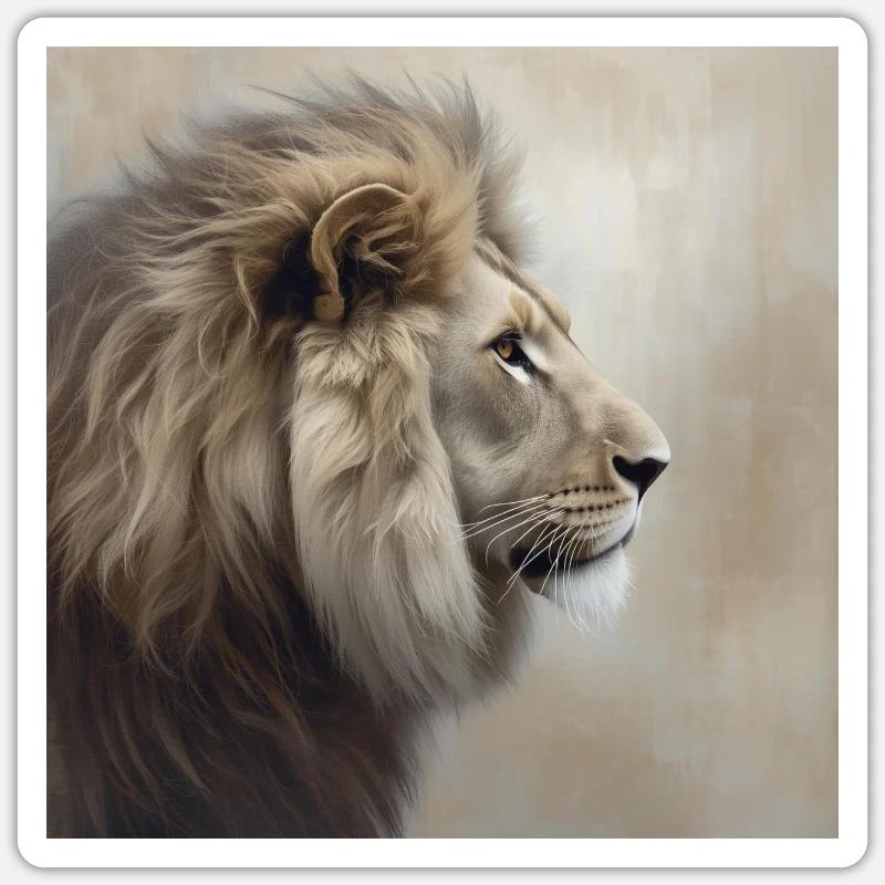 02-009 - Sticker size S (10 x 10 cm) - white matte