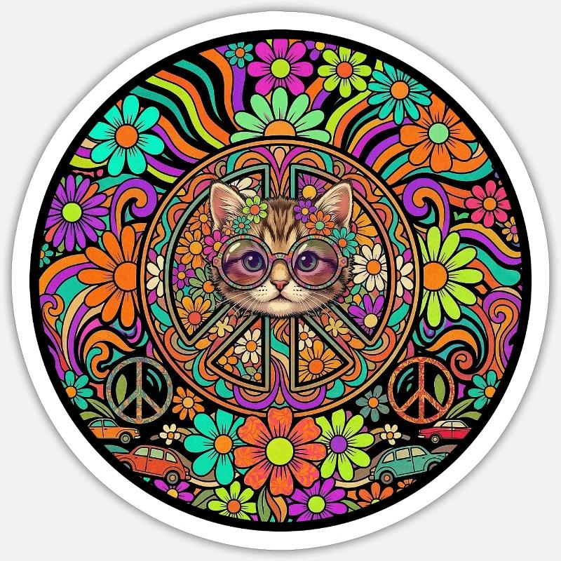 Sticker taille S (10 x 10 cm) - 