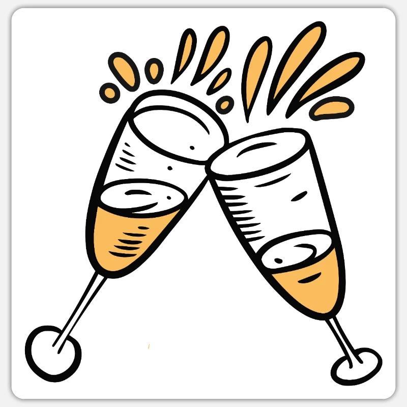 Sticker taille S (10 x 10 cm) - 